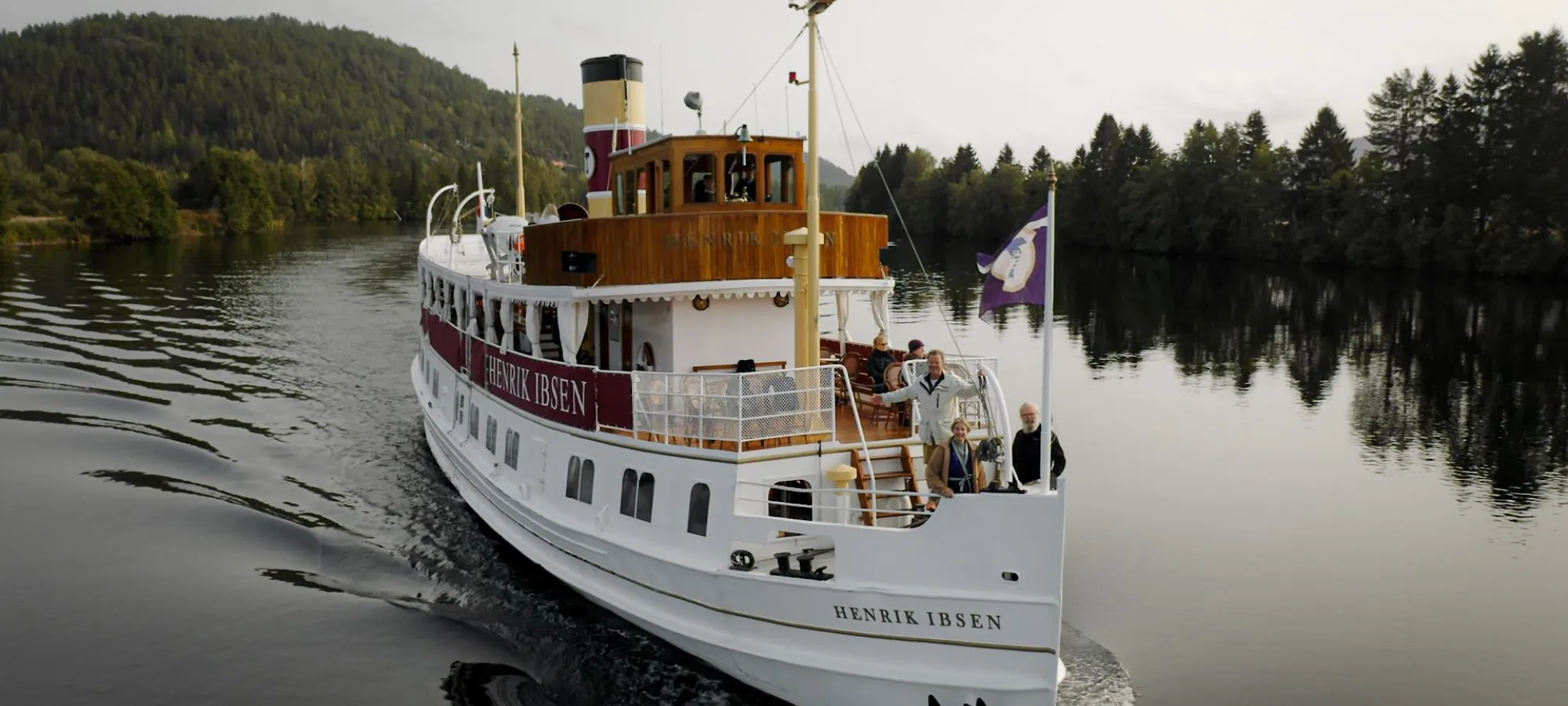 People of the North – Slusecruise fra Ulefoss